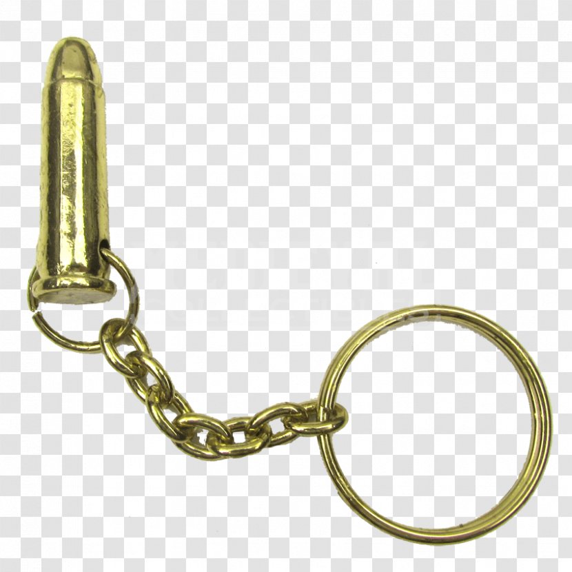 Brass Key Chains Ammunition Firearm Flintlock - Bullet - Chain Transparent PNG