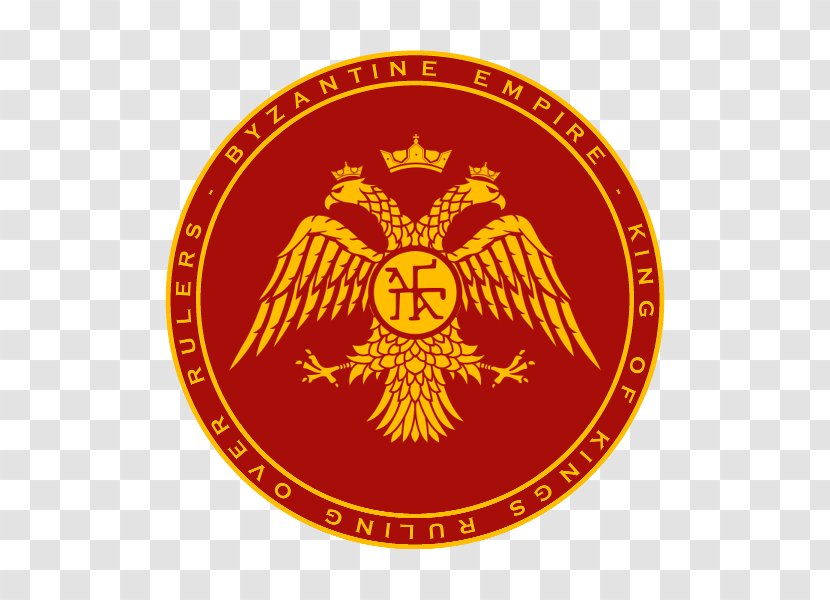 Byzantine Empire Constantinople Byzantium Double-headed Eagle Palaiologos - Double Headed Transparent PNG