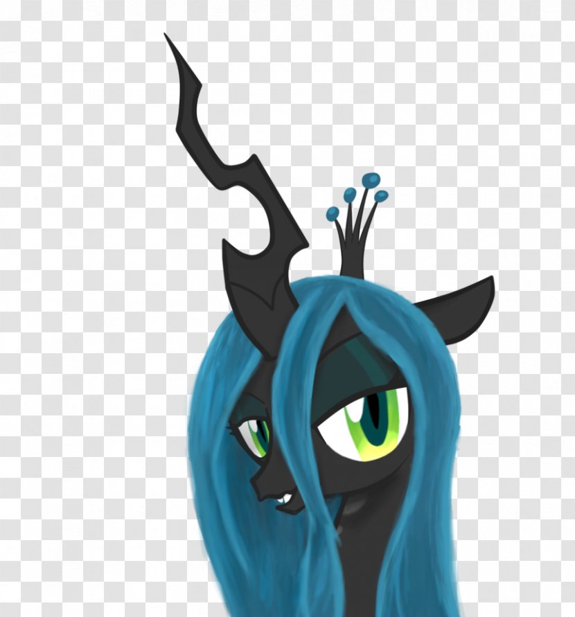 Reindeer Antler Cat Clip Art - Character - Queen Chrysalis Transparent PNG