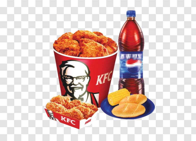 KFC Hamburger Coca-Cola Fried Chicken Fast Food - Cola - Pepsi Transparent PNG