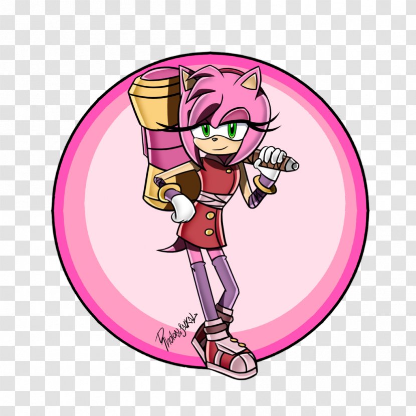 Amy Rose Sonic Boom Hedgehog Art Transparent PNG