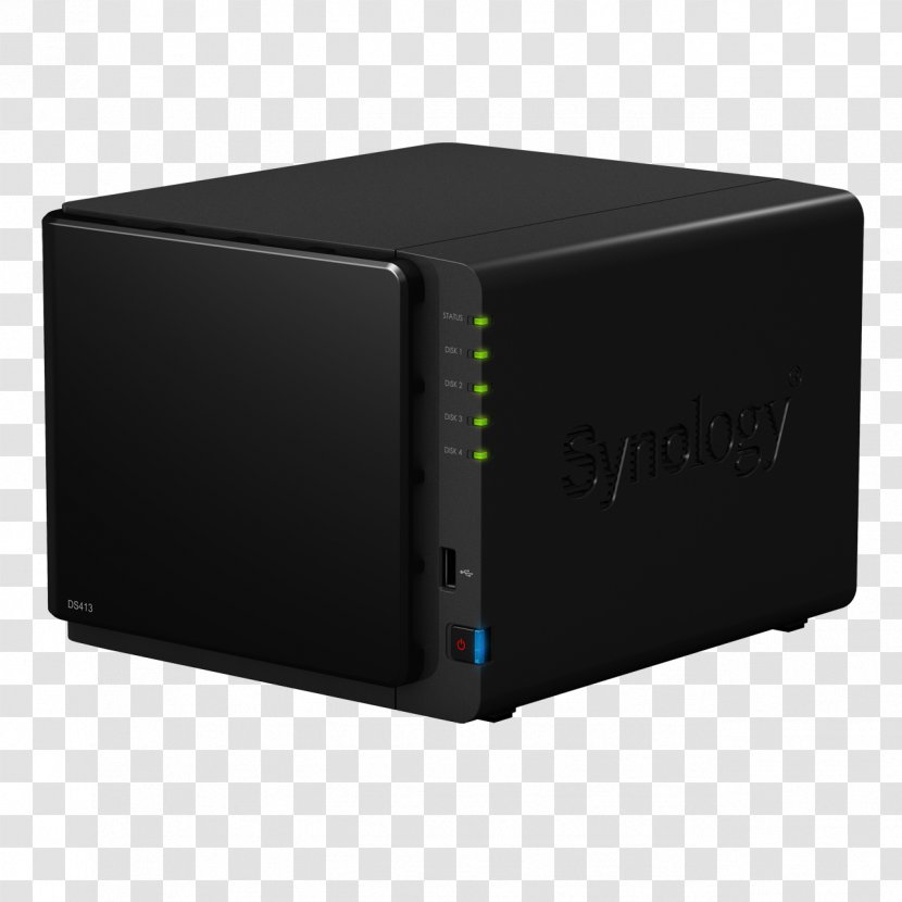 Network Storage Systems Synology Inc. Hard Drives Data Solid-state Drive - Audio Equipment - Server Transparent PNG