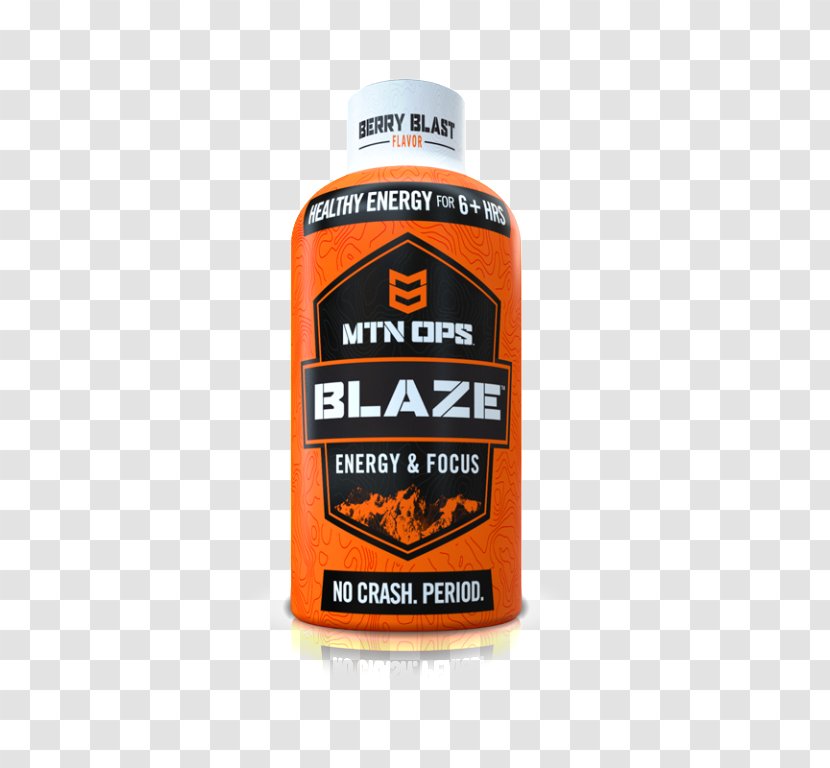 Blaze Berry Bottle - Mtn Ops Energy Nutrition Transparent PNG