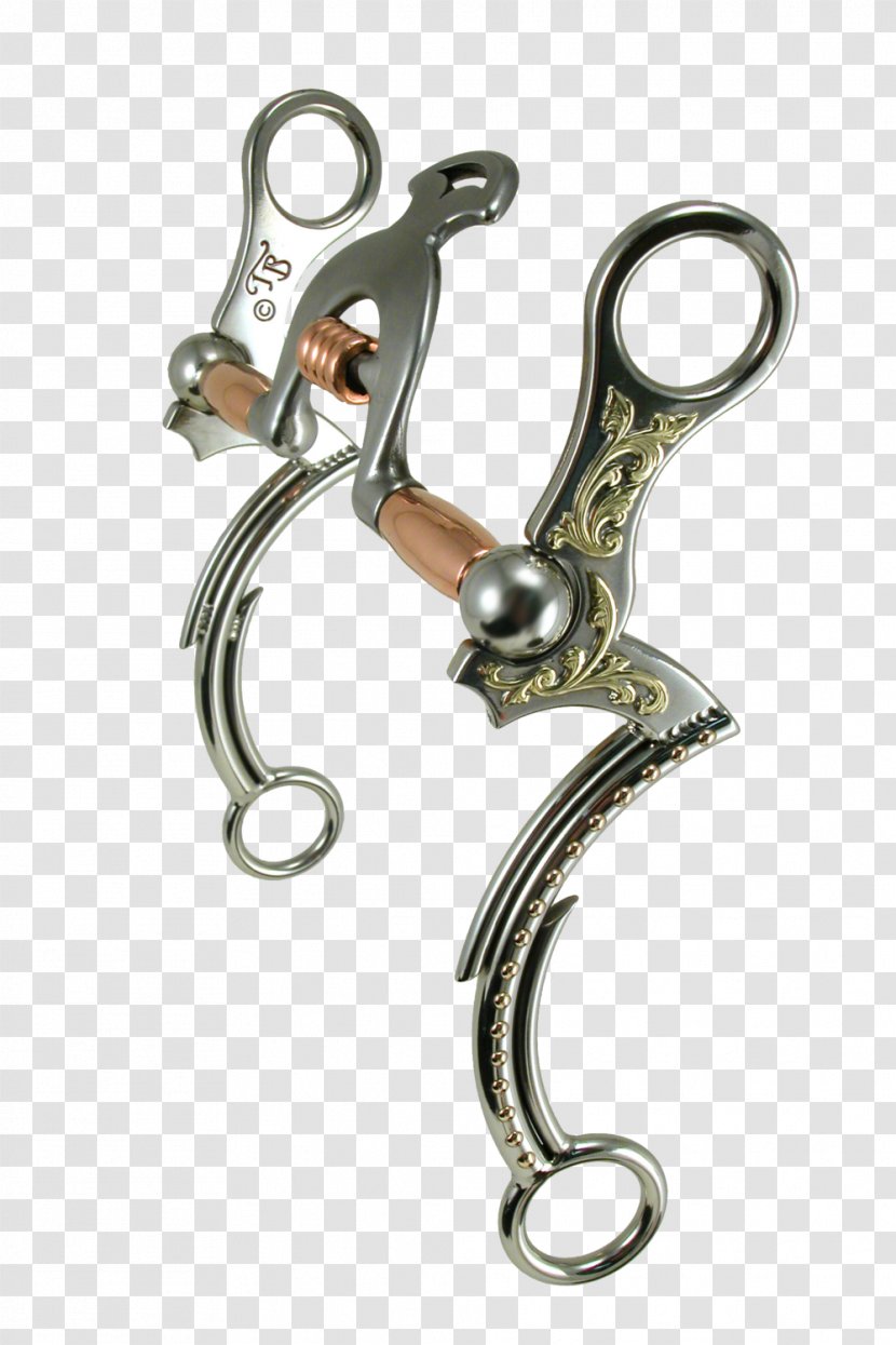 Horse Tack Tom Balding Bits & Spurs Snaffle Bit - Shank - Ace Spade Transparent PNG