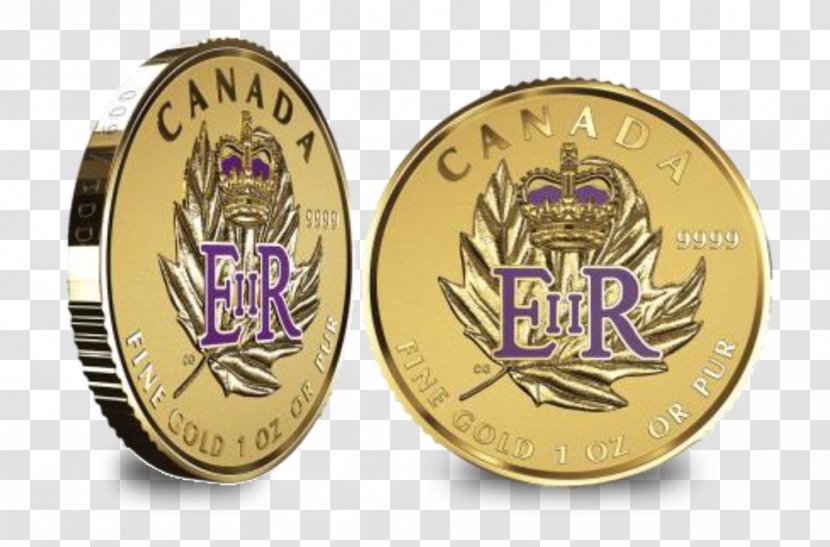 Coin Canada Canadian Gold Maple Leaf - Lakshmi Transparent PNG