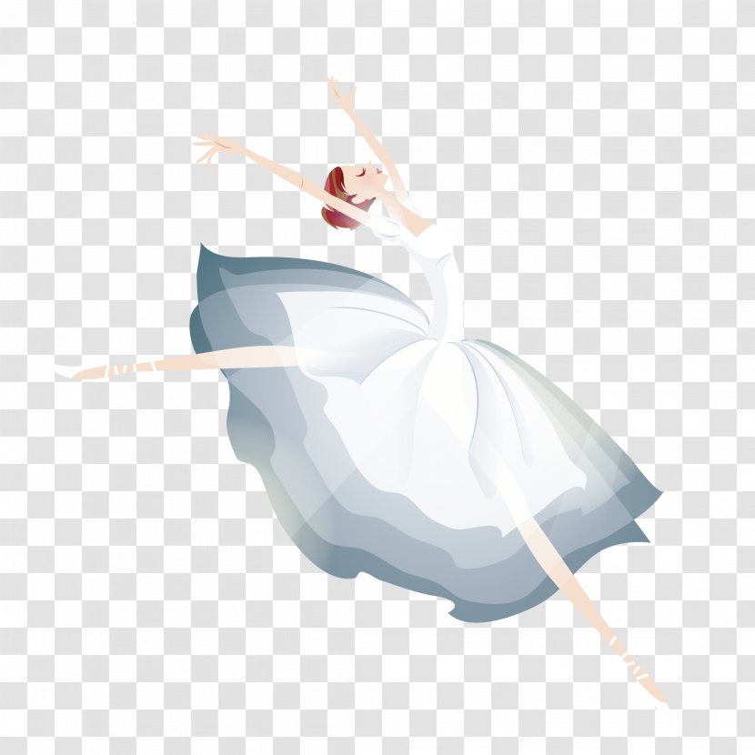 Dance Illustration - Silhouette - Ballet Beauty Transparent PNG