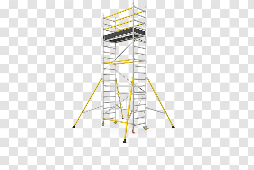 Ladder Scaffolding Manufacturing Indore Slotted Angle - Beam - Ladders Transparent PNG
