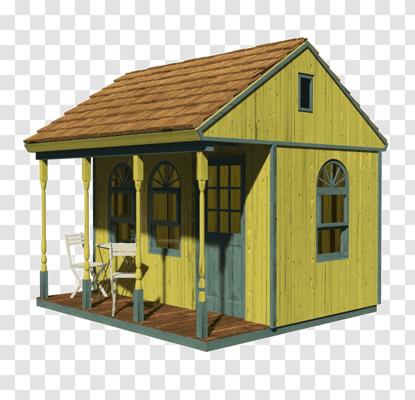 Shed House Plan Porch Log Cabin - Room Transparent PNG