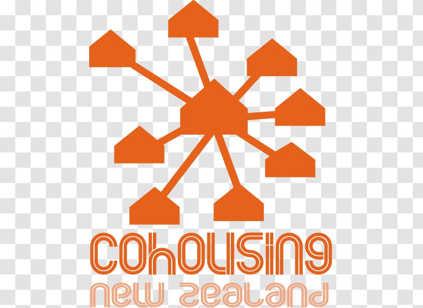 Cohousing New Zealand House Housing Cooperative - Logo - Eco Transparent PNG
