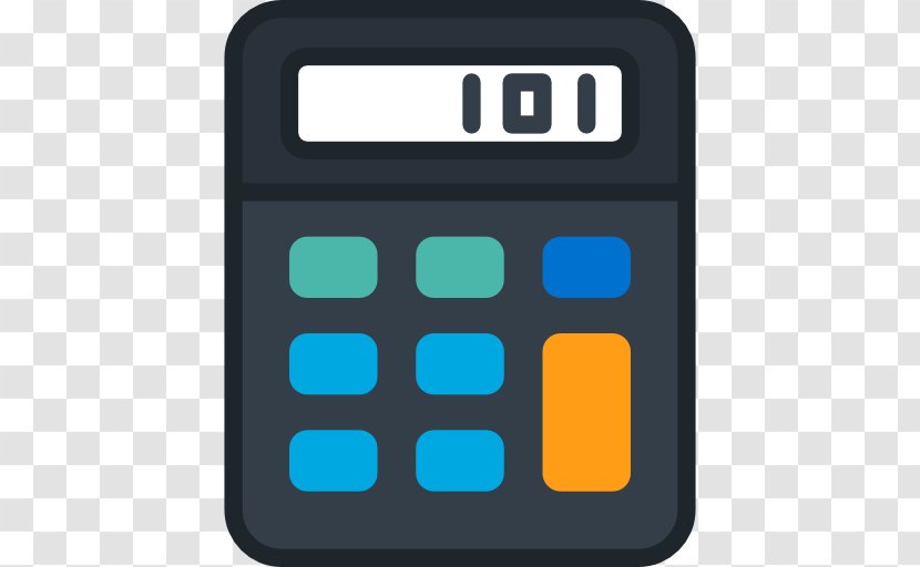 Product Design Calculator Font - Office Equipment Transparent PNG