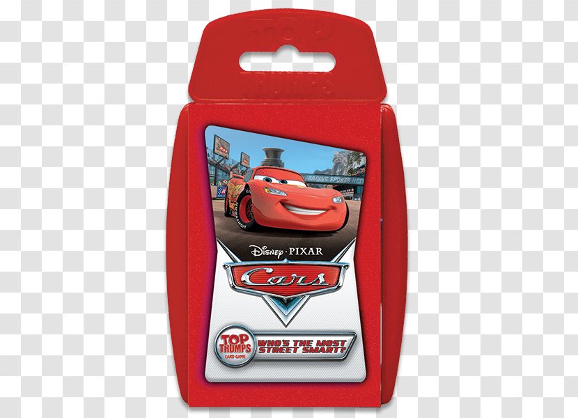 Winning Moves Top Trumps Game Cars - Disney Transparent PNG
