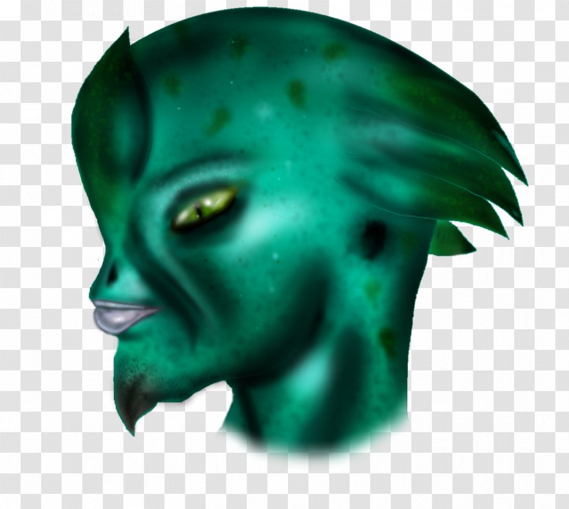 Nose Mouth Jaw Organism Legendary Creature - Green Transparent PNG