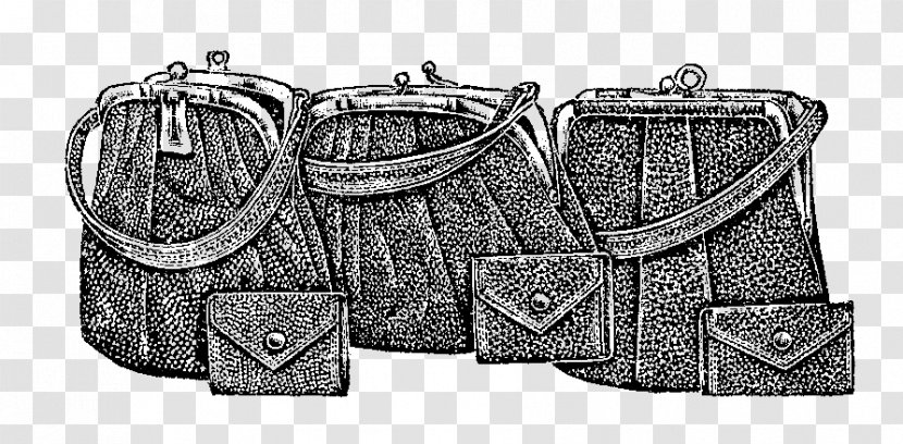 Handbag Shoulder Bag M Bead Stock.xchng - Luggage Bags - Vintage Purse Drawings Transparent PNG