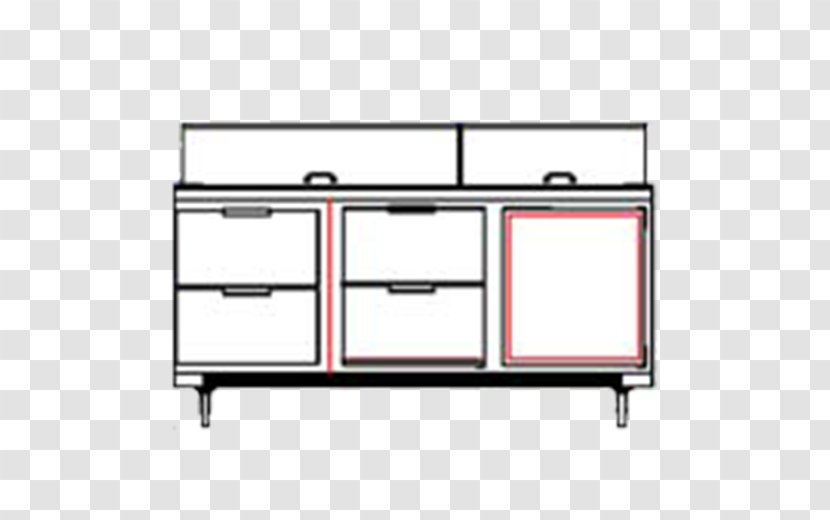 Table Beverage-Air Corporation Freezers Refrigerator Buffets & Sideboards - Frame Transparent PNG