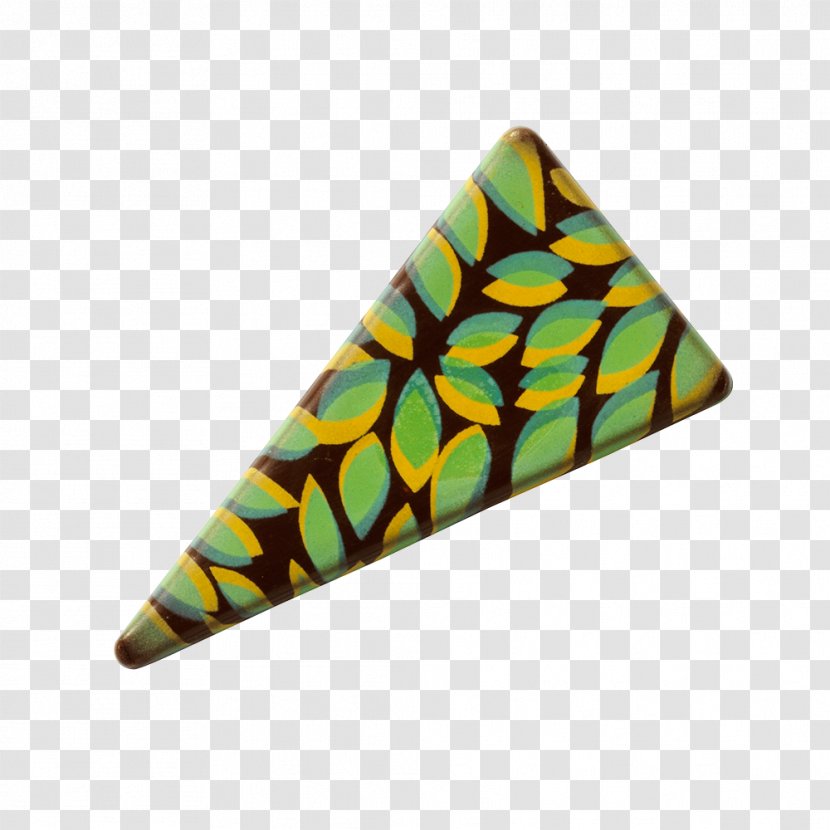 Triangle - Leaves Decorated Transparent PNG