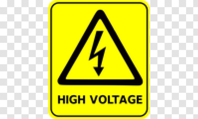 Occupational Safety And Health High Voltage Sign Hazard - Green Transparent PNG