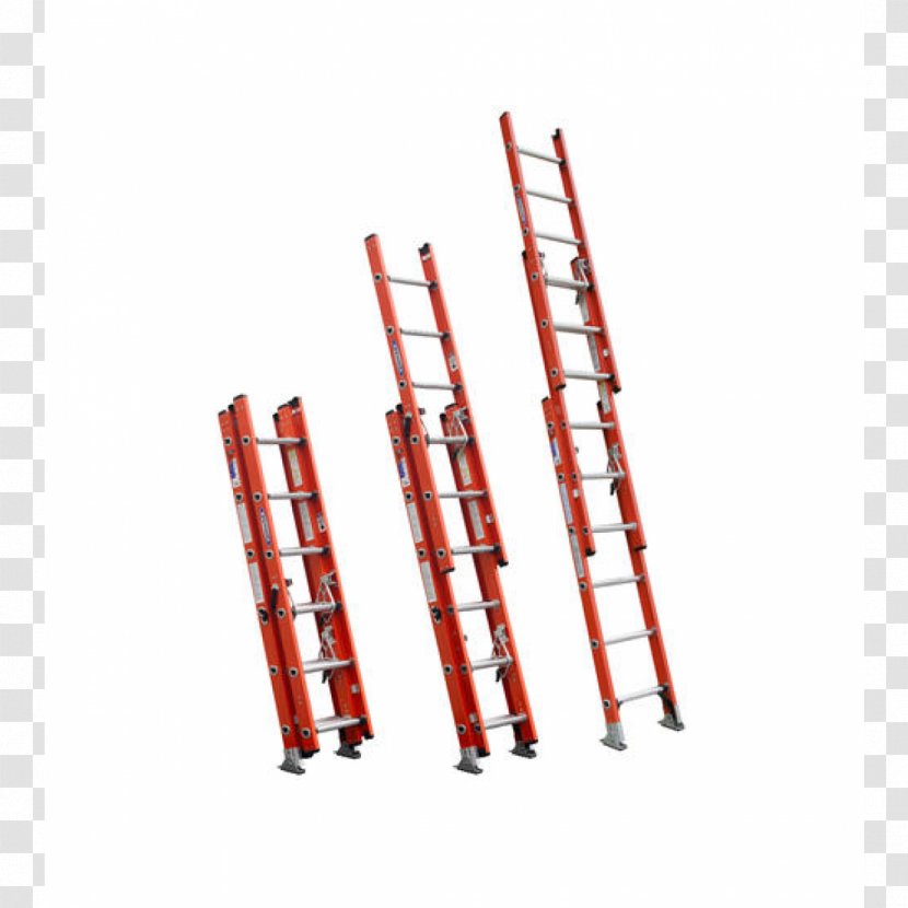 Ladder Fiberglass Werner Co. Industry Tool - Aluminium Transparent PNG
