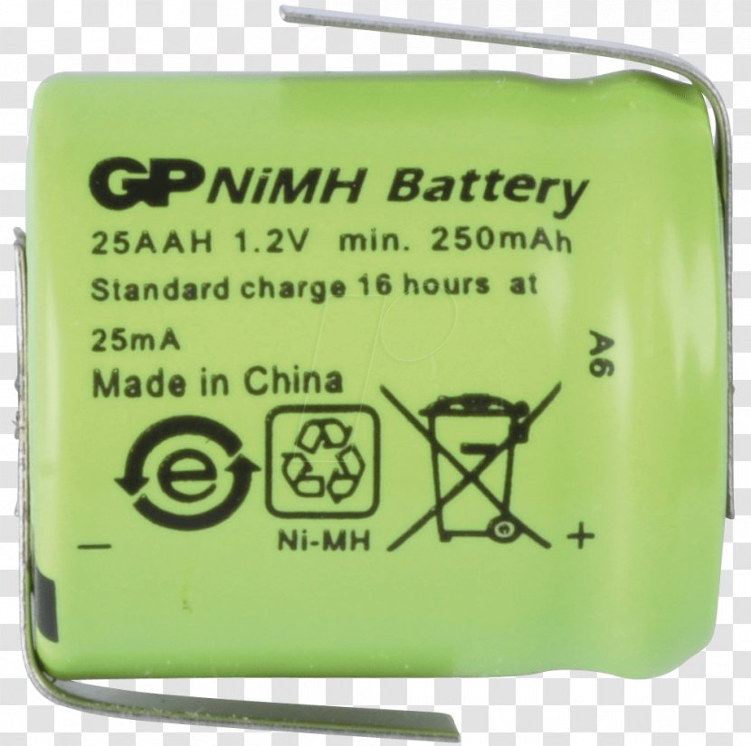 Nickel–metal Hydride Battery Rechargeable Electric Volt Ampere Hour - Hardware - Gp Transparent PNG