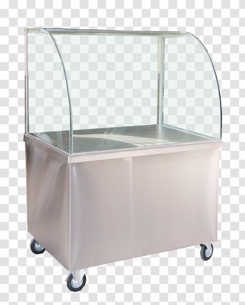 Stainless Steel Table Market Stall Food Cart - Furniture Transparent PNG