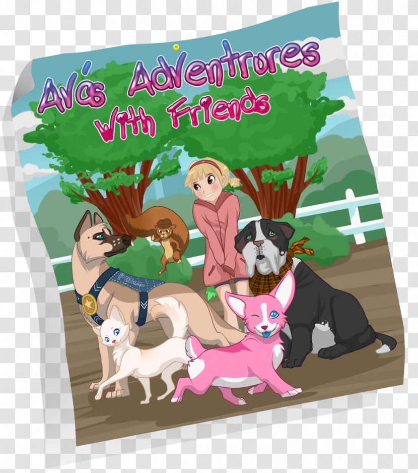 Dog Illustration Cartoon Google Play - Puppy Love - German Shepherd Corgi Mix Transparent PNG