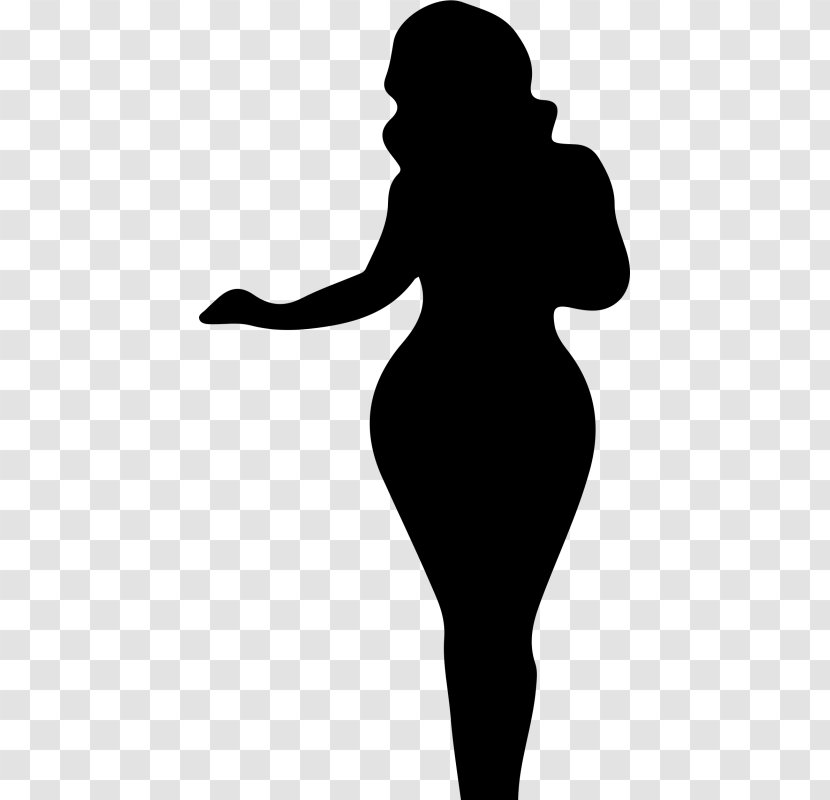 Silhouette Woman Clip Art - Arm Transparent PNG