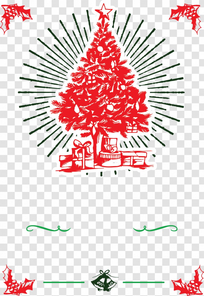 New York City Mahwah Schools Foundation Tapestry 5K Run - Plant - Vector Red Christmas Tree Transparent PNG