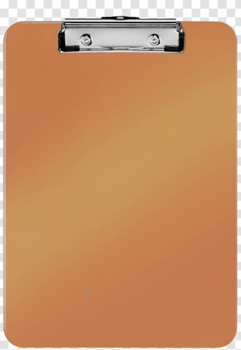 Clipboard Orange Esselte Leitz GmbH & Co KG Plastic Writing - Polystyrene Transparent PNG