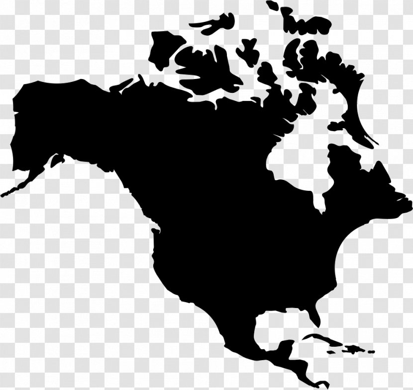 United States South America Vector Graphics Map - Americas Transparent PNG