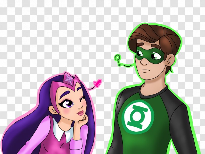 Star Sapphire DC Super Hero Girls Green Lantern Hal Jordan Carol Ferris - Watercolor - Dc Comics Transparent PNG