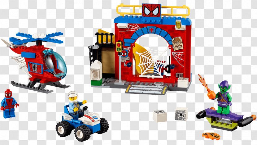 LEGO 10687 Juniors Spider-Man Hideout Lego Minifigure - Store - Bounch Hiouse Underwater Tornado Transparent PNG