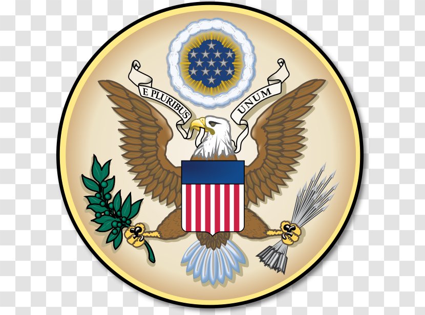 Great Seal Of The United States E Pluribus Unum - Crest Transparent PNG