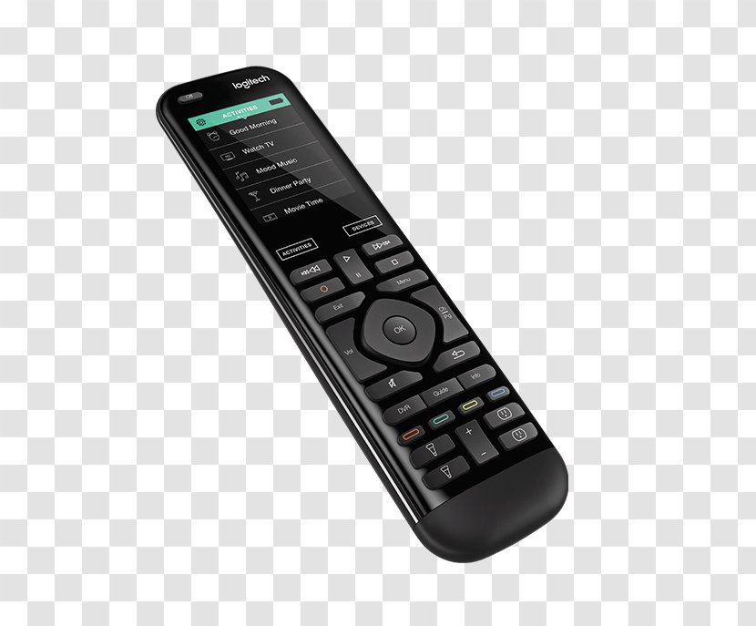Amazon Echo Logitech Harmony Universal Remote Controls Home Automation Kits - Feature Phone Transparent PNG
