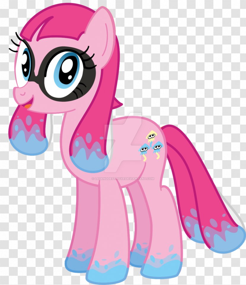 Pony Pinkie Pie Splatoon Rainbow Dash Rarity - Heart Transparent PNG