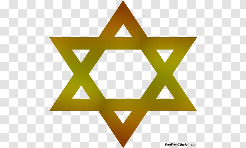 The Star Of David Judaism Transparent PNG