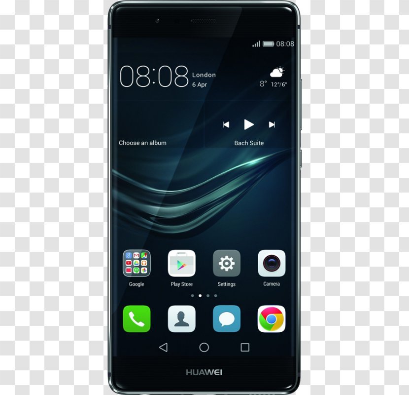 Huawei P10 P9 Plus 华为 Titanium Grey Hardware/Electronic - Vodafone - Smartphone Transparent PNG