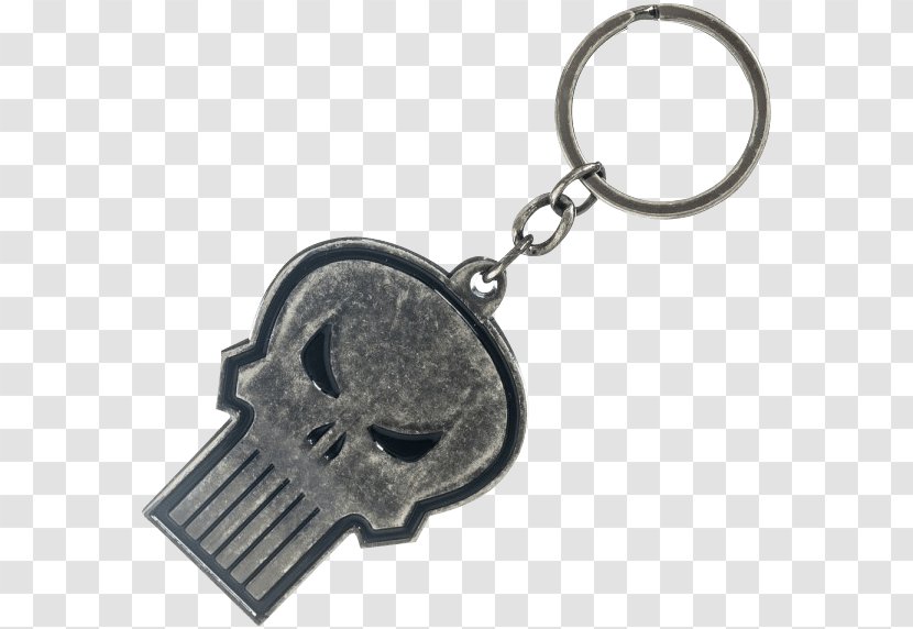 Punisher Batman Key Chains Logo Captain America - Keychain Transparent PNG