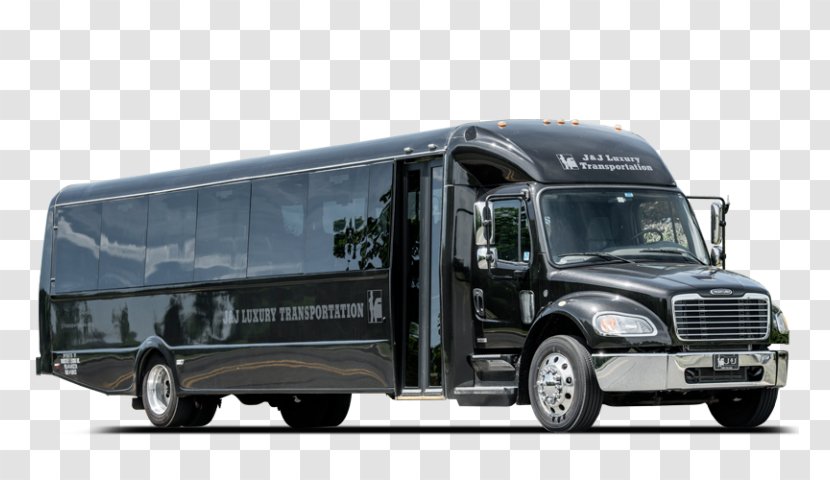 Limousine Airport Bus J & Luxury Transportation - Vehicle Transparent PNG