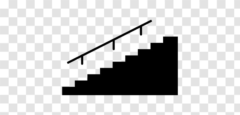 Stairs - User Interface - Monochrome Transparent PNG