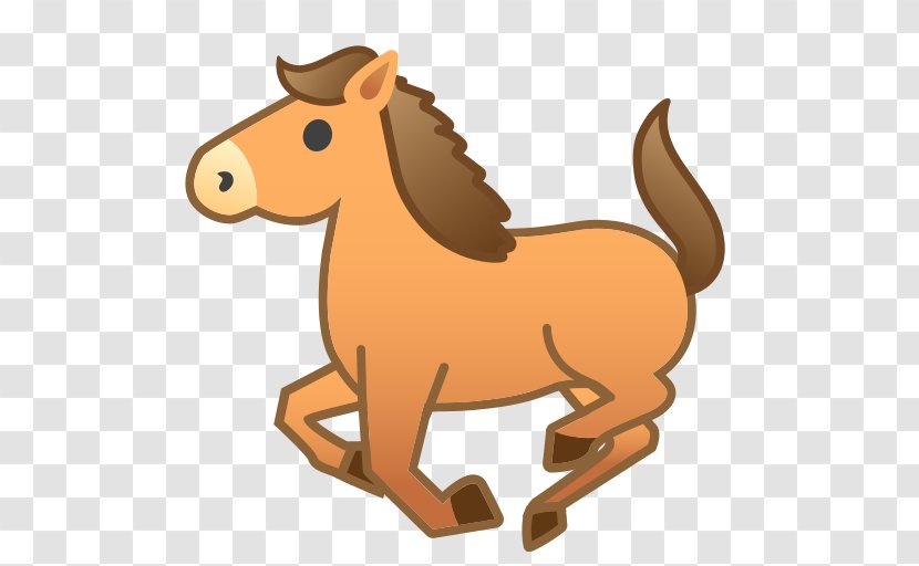 Pony Horse Emoji Noto Fonts Clip Art Transparent PNG