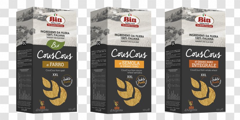 Couscous Pasta Organic Food Durum - Glutenfree Diet - ODA Transparent PNG