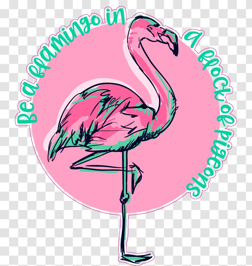 Flamingos Clip Art Illustration Drawing Vector Graphics - Silhouette Transparent PNG