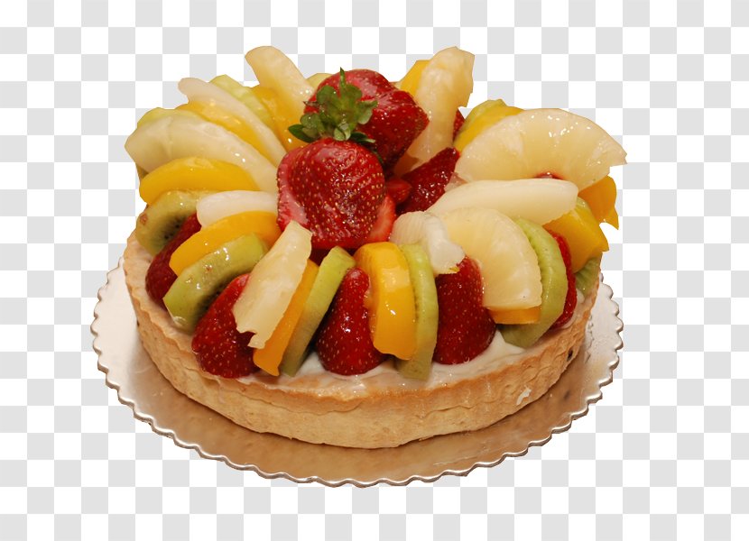 Strawberry Pie Treacle Tart Fruitcake - Baked Goods Transparent PNG