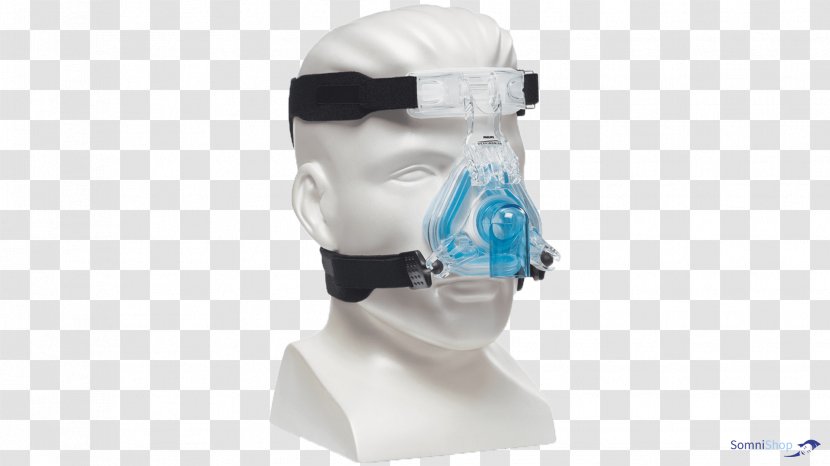 Continuous Positive Airway Pressure Respironics, Inc. Full Face Diving Mask Non-invasive Ventilation Transparent PNG