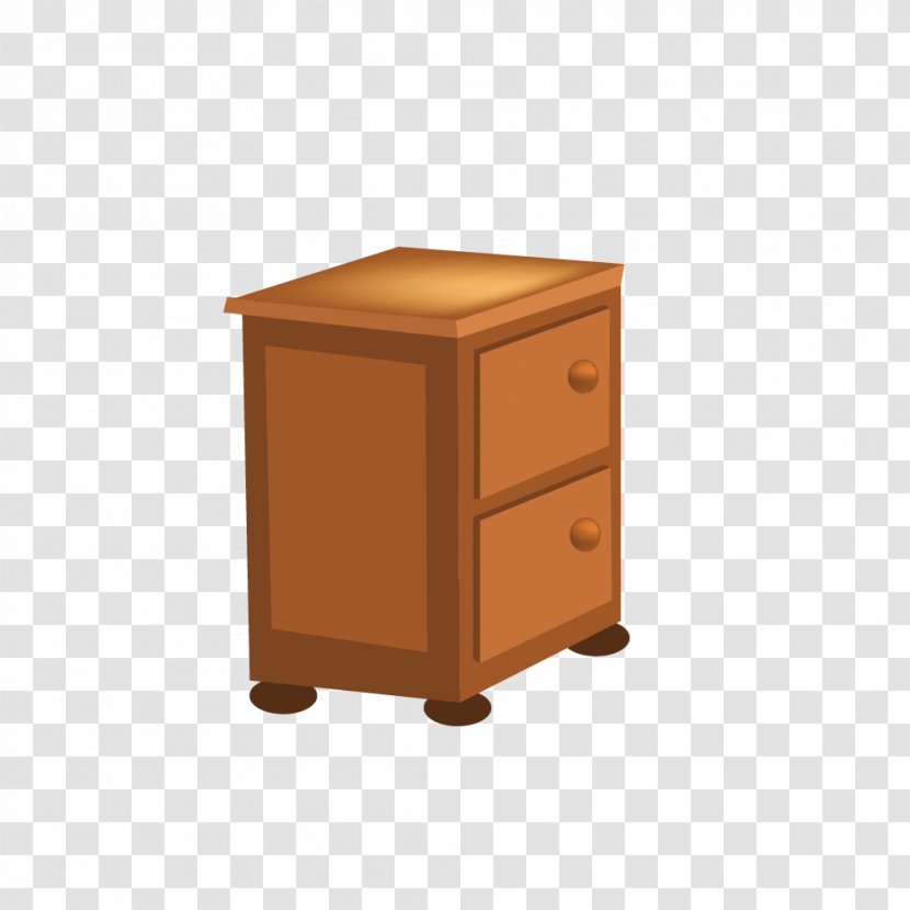 Table Nightstand Icon - Gratis - Wood Cabinets Transparent PNG