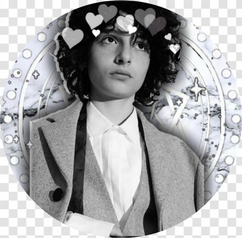 Stranger Things It Netflix Film - Black And White - Finn Wolfhard Transparent PNG