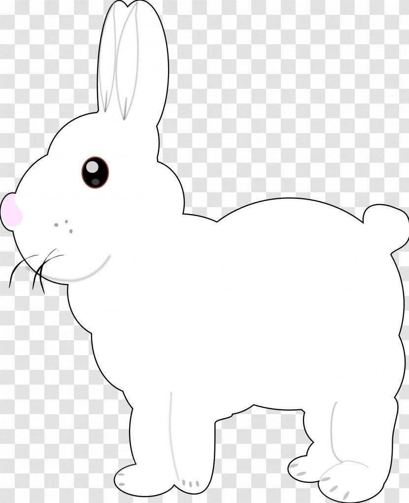Domestic Rabbit Whiskers Clip Art - Small To Medium Sized Cats - Watercolor Transparent PNG