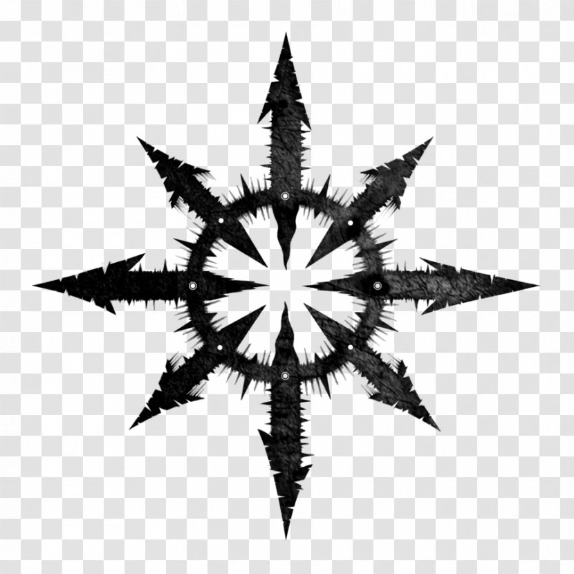 Warhammer 40,000 Symbol Of Chaos Magic - Star - Various Comics Transparent PNG