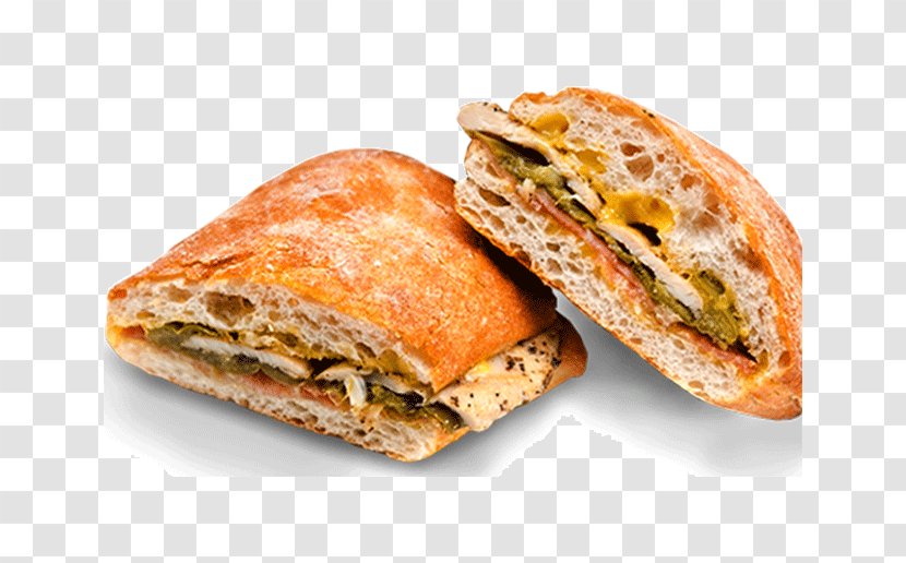 Ciabatta Panini Chicken Bánh Mì Ham - B%c3%a1nh M%c3%ac Transparent PNG