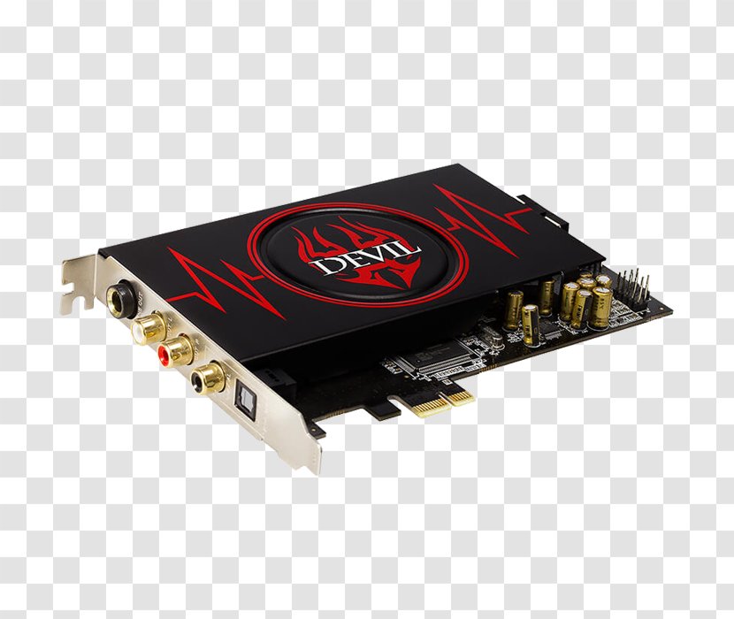 Graphics Cards & Video Adapters Sound Audio PCI Express 7.1 Surround PowerColor - Tv Tuner Card - Computer Transparent PNG