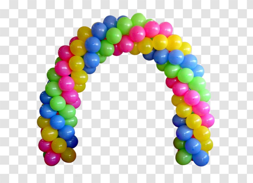 Balloon Arch Toy Mayflower Decorating Strip Birthday - Border Transparent PNG